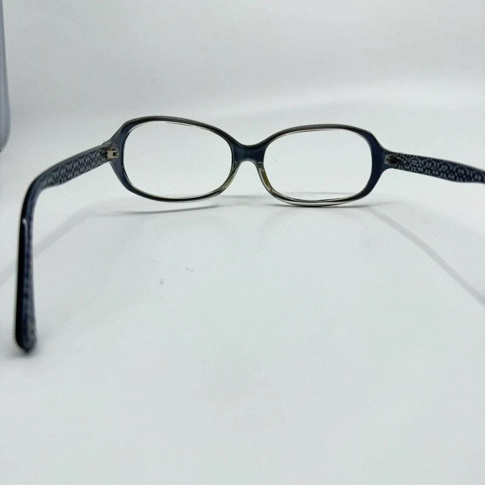 COACH Maya Womens Sunglasses S813 Glossy Black Frames Gray Lens 57-17-125 H9796f